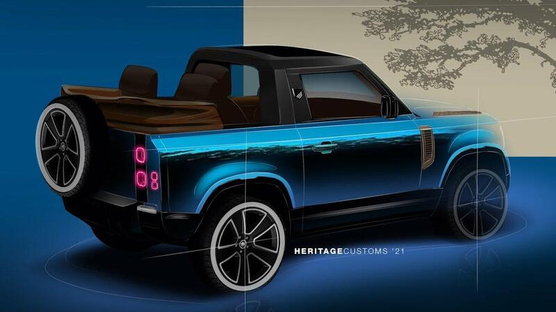 Land Rover Defender, in arrivo la versione cabrio 