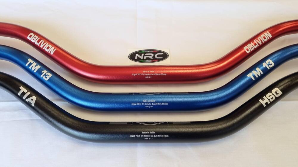 Manubrio ERGAL 22 mm 28,6 mm cross enduro motard NRC PRODOTTI NUOVI (6)
