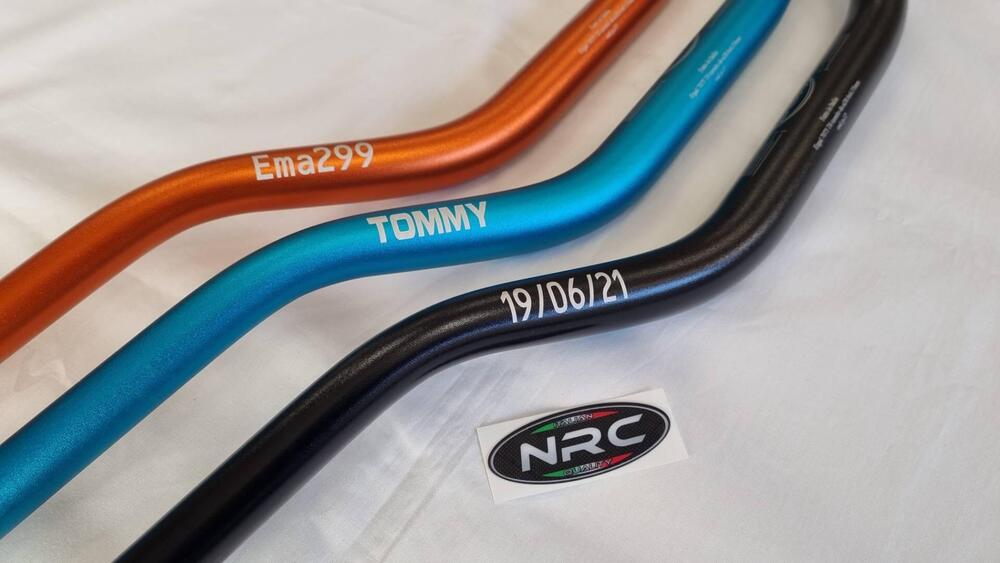 Manubrio ERGAL 22 mm 28,6 mm cross enduro motard NRC PRODOTTI NUOVI (7)