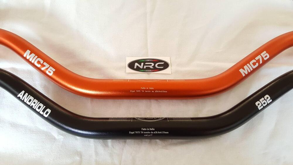 Manubrio ERGAL 22 mm 28,6 mm cross enduro motard NRC PRODOTTI NUOVI (8)