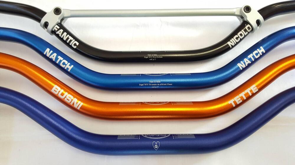 Manubrio ERGAL 22 mm 28,6 mm cross enduro motard NRC PRODOTTI NUOVI (11)