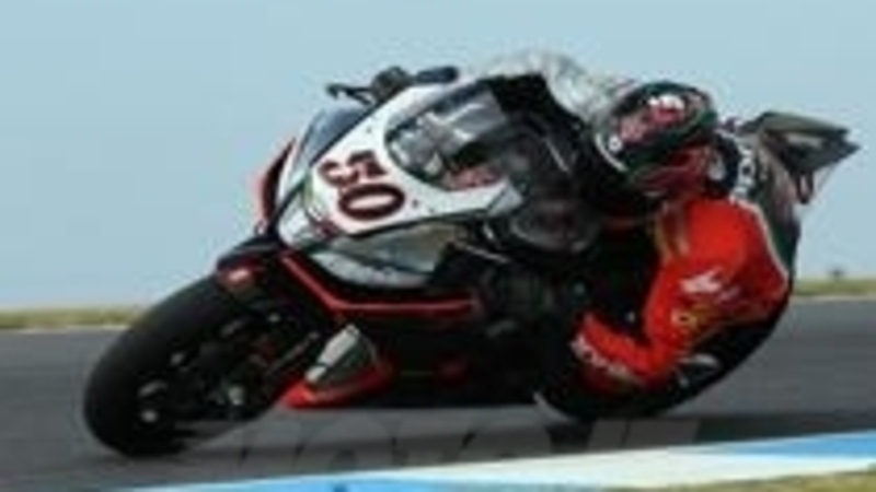 SBK. A Guintoli la Superpole di Phillip Island