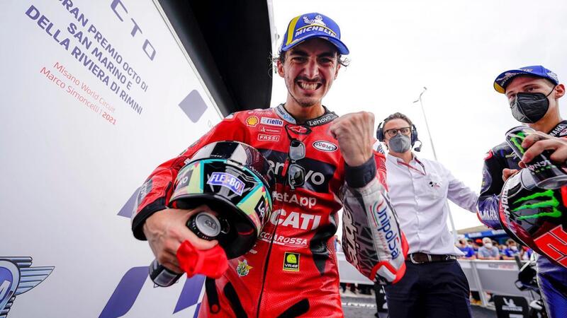 Francesco Bagnaia e la chiave del successo: divertirsi come Valentino Rossi