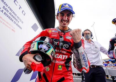 Francesco Bagnaia e la chiave del successo: divertirsi come Valentino Rossi