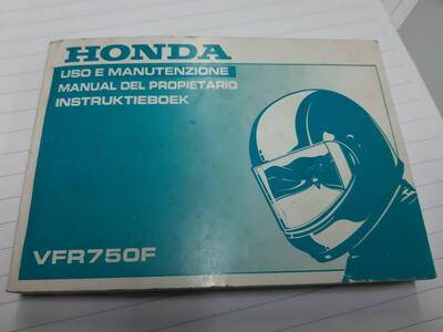 Manuale Honda VFR 750 F