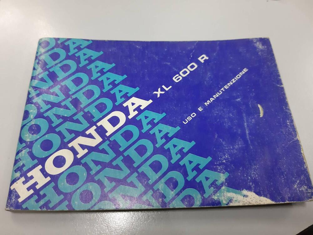 Manuale Honda XL 600 R