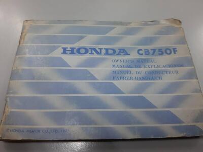Manuale Honda CB 750 F