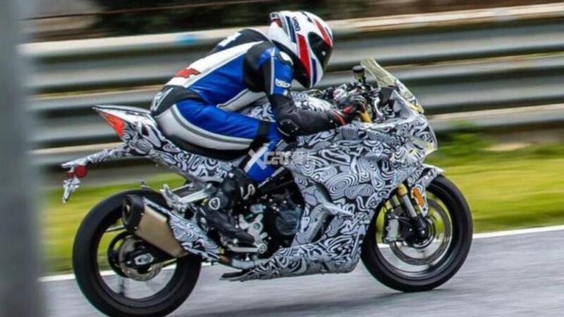 Il concept CFMoto SR-C21 arriva su strada. [Foto spia]