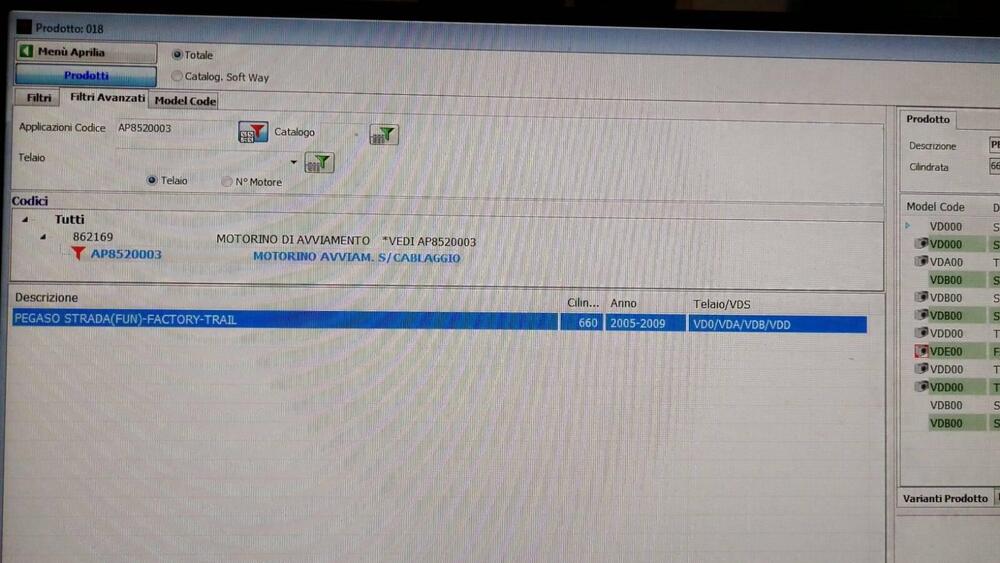 MOTORINO AVVIAMENTO APRILIA PEGASO 660 AP8520003 (3)