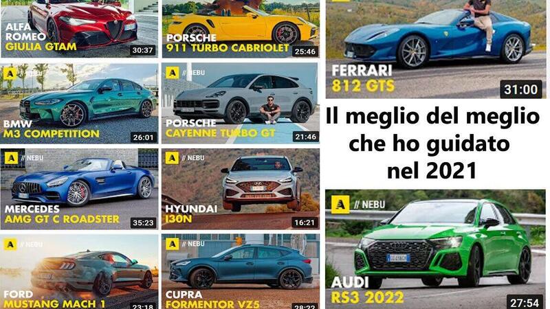 Le dieci migliori auto guidate del 2021 #NEBU Rulez! 