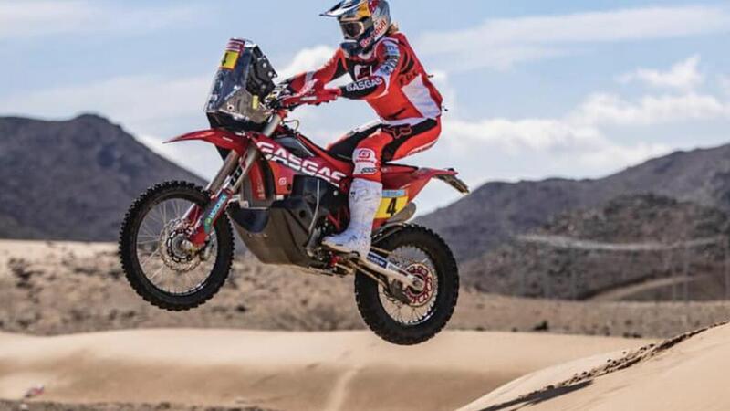 Dakar 2022. Stage 1A: Daniel Sanders su GasGas in testa alla classifica