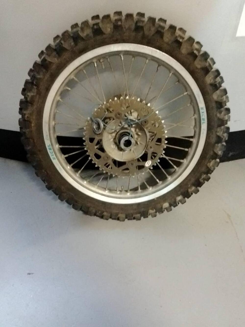 RUOTA POSTERIORE 19" USATA PER HUSQVRNA TC 450. Husqvarna