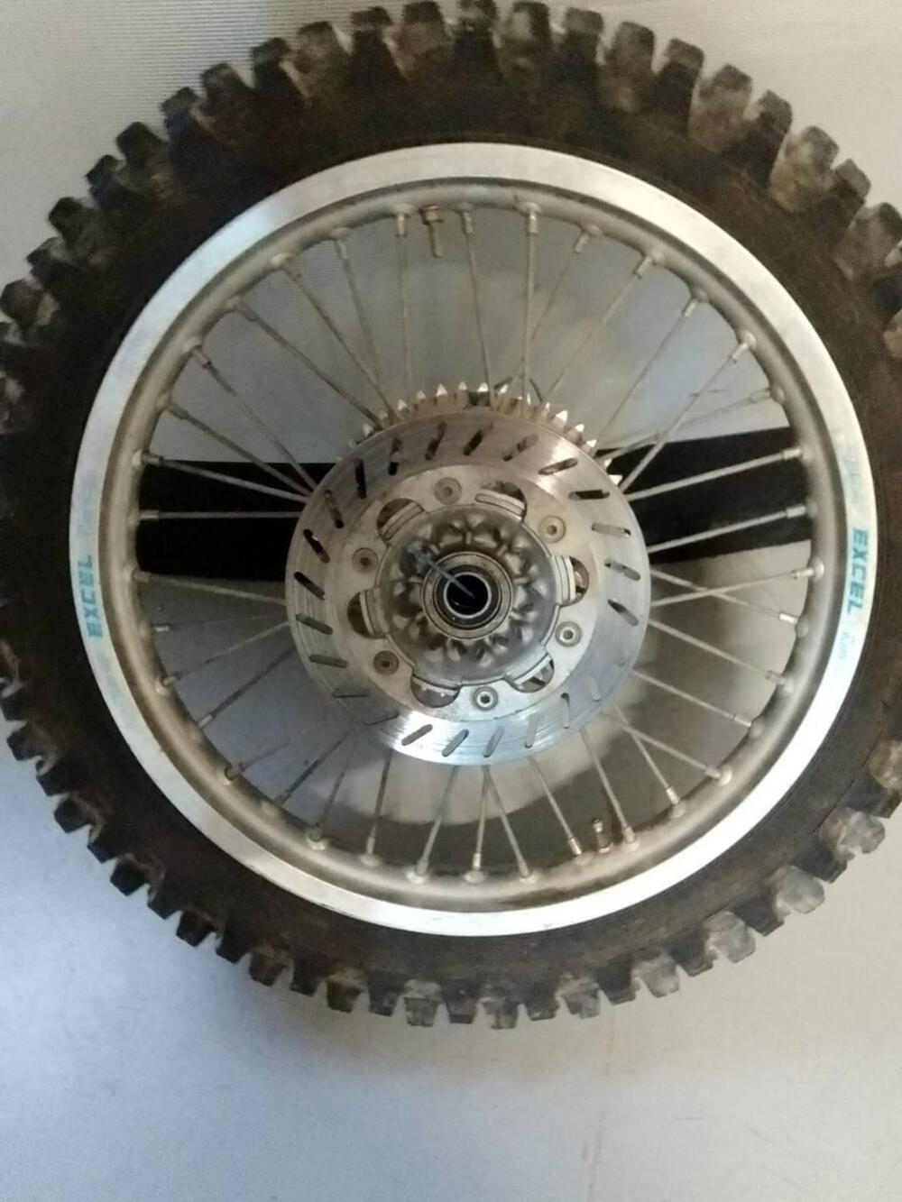 RUOTA POSTERIORE 19" USATA PER HUSQVRNA TC 450. Husqvarna (2)