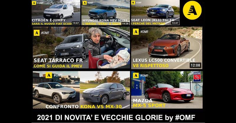 Top-10 auto guidate 2021, novit&agrave; alla spina e vecchie glorie [video]