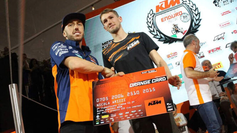 Trofeo Enduro KTM. Ciao Nicola