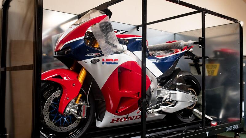 Honda RC213V-S: oltre 218.000 euro per un esemplare nuovo venduto all&#039;asta