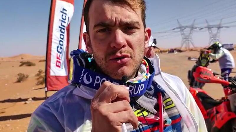 Dakar 2022. Tappa 5, Riyadh. Intervista a Lorenzo Santolino