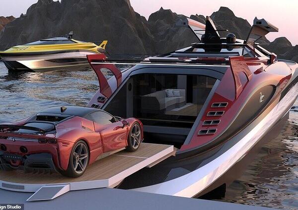 Ecco la Ferrari dei Mari: il lussuosissimo yacht con all&rsquo;interno un&rsquo;incredibile sorpresa