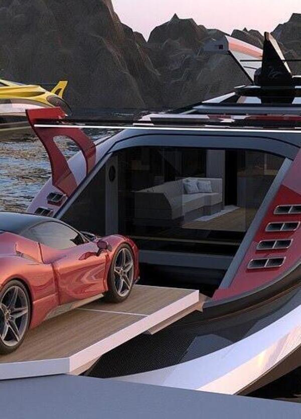 Ecco la Ferrari dei Mari: il lussuosissimo yacht con all&rsquo;interno un&rsquo;incredibile sorpresa