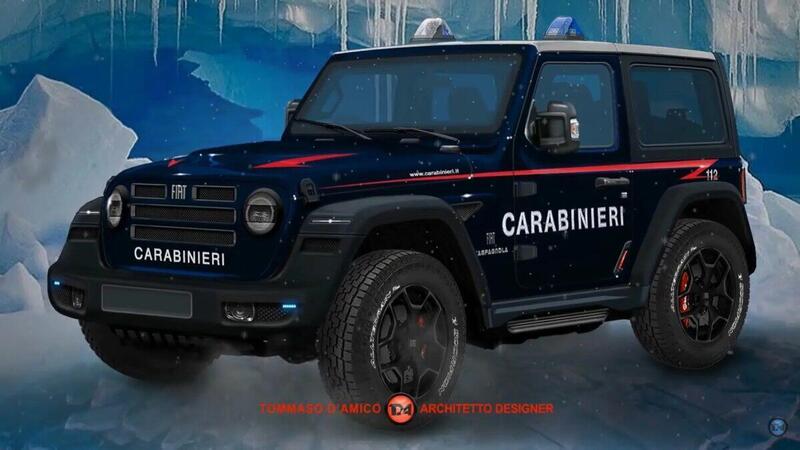 Quando Stellantis approva la nuova Fiat Campagnola: versione Carabinieri inclusa