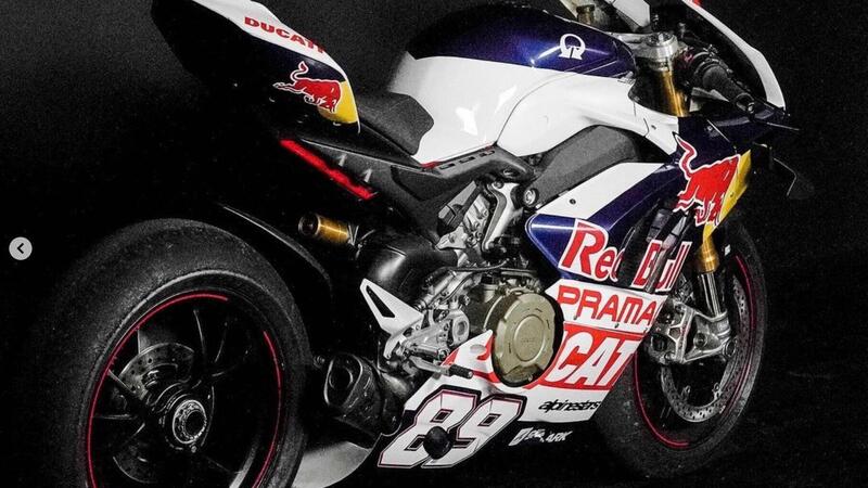 MotoGP, Jorge Martin ad Almeria con una (splendida) Ducati Panigale V4S