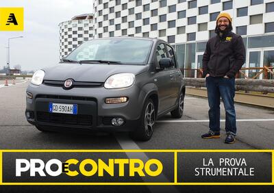 Fiat Panda Hybrid Sport, PRO e CONTRO | La pagella e tutti i numeri della prova strumentale