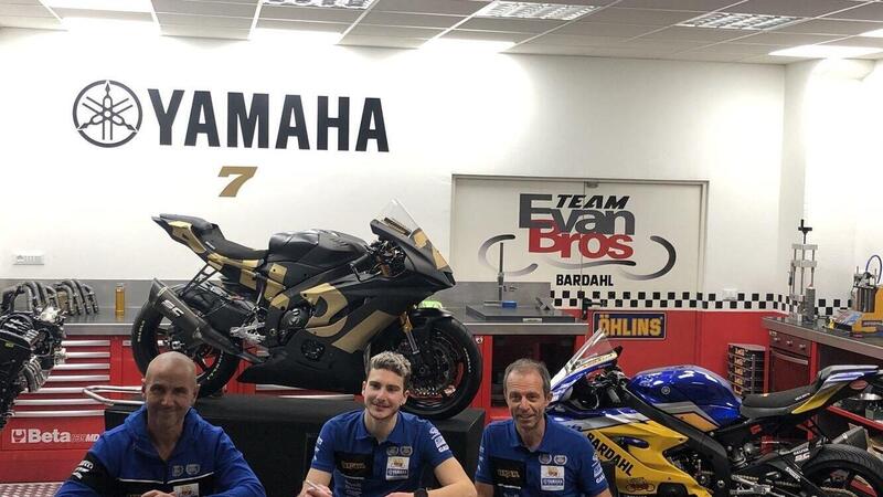 SBK, Baldassarri con Evan Bros in Supersport