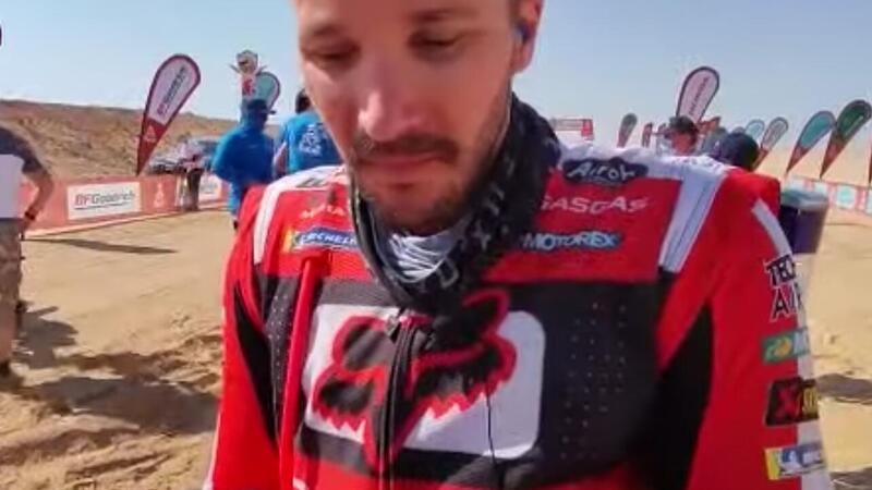 Dakar 2022, T9. Sam Sunderland: &quot;Concentrato sulla navigazione, &egrave; dura aprire la speciale!&quot;