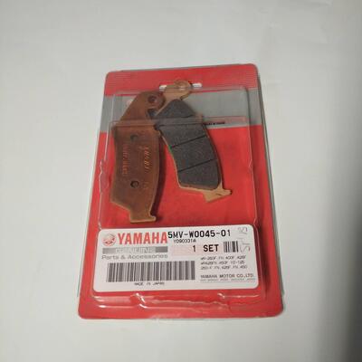 PASTIGLIE FRENO ANTERIORE YAMAHA YZ125/250/450/WR