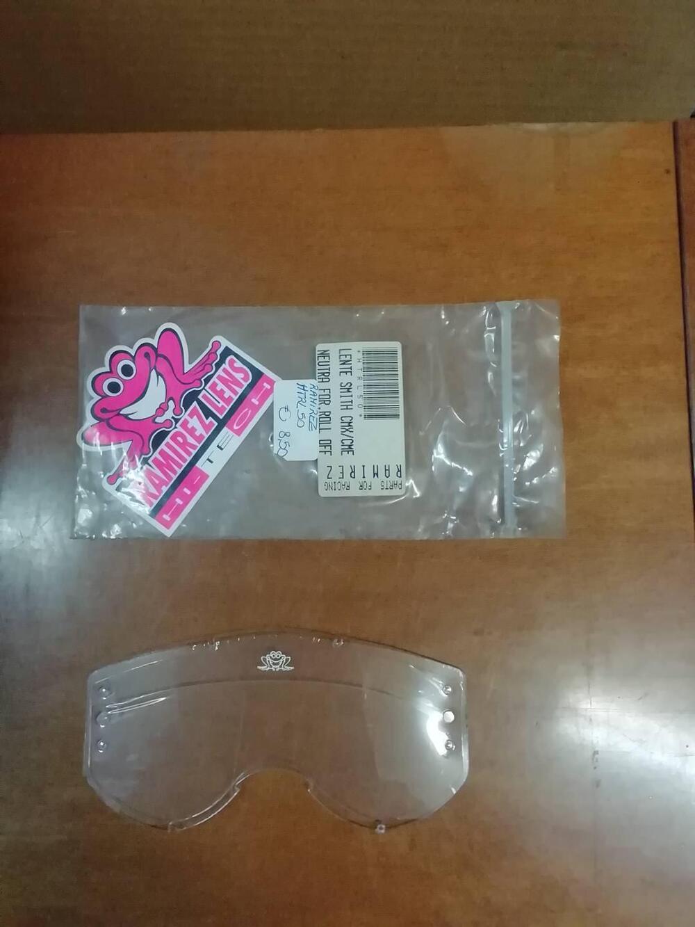 Lente Smith CMX /CME neutra per roll off Red Racing Parts