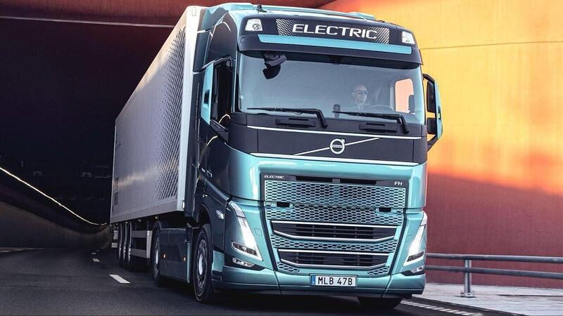 Volvo lancia FH Electric, un camion esagerato con pi&ugrave; di 300 chilometri di autonomia