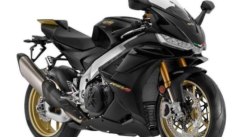 Aprilia, nuova RSV4 Factory Ultra Dark 2022