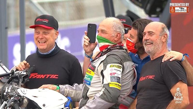 Dakar 2022. Franco Picco e la nuova Fantic in fondo al rally pi&ugrave; duro! [VIDEO]