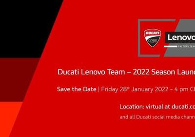 MotoGP 2022: ecco il calendario delle presentazioni. Il 28 gennaio tocca a Ducati