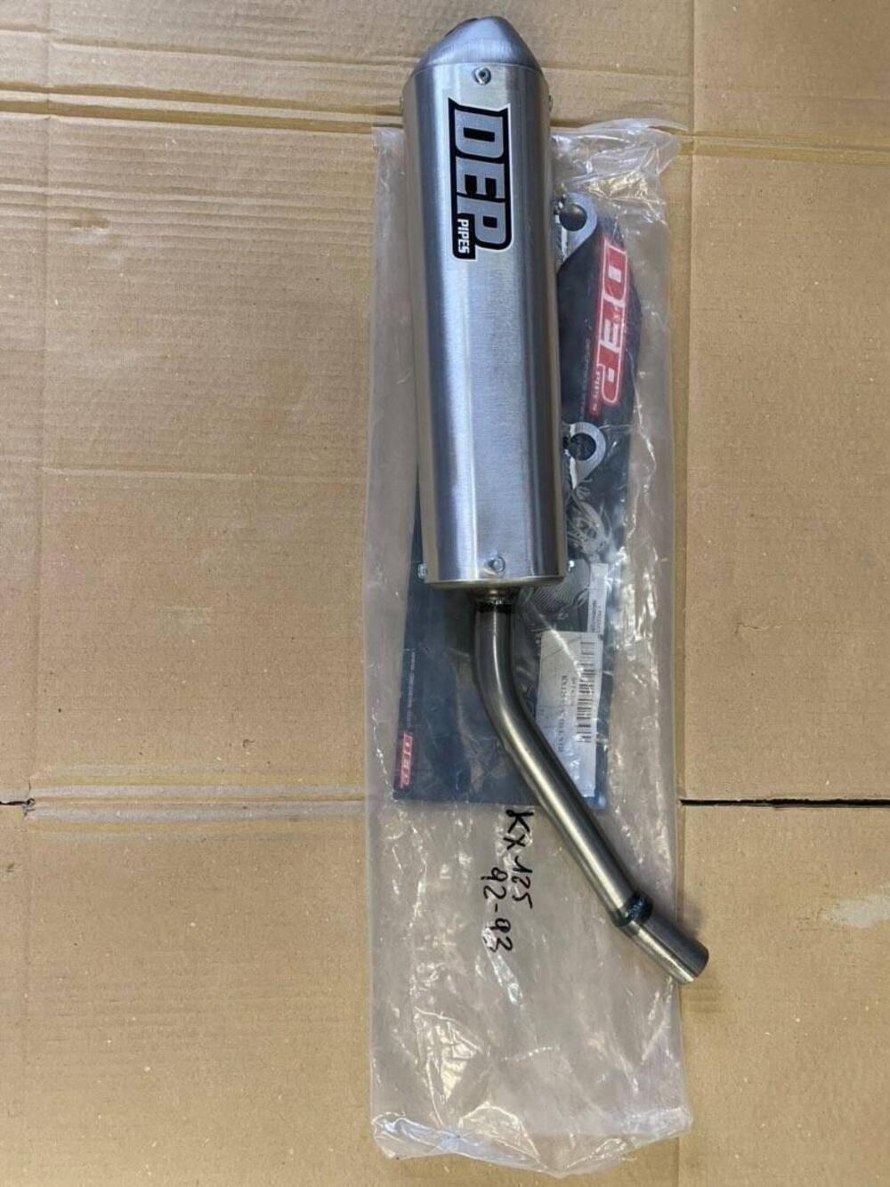 Silenziatore KX125 1991-1993 Dep