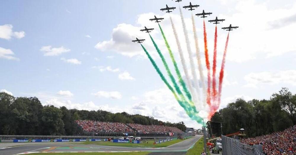 F1, Niente show aerei? Deroga per gli inglesi ma non per le nostre Frecce Tricolori a Monza