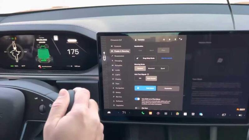 Tesla Model S Plaid, prova Track Mode fino a limitatore [0-280 Km/h in 17 secondi]