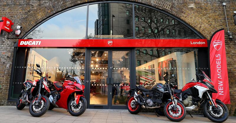 Ducati torna a Londra: la nuova concessionaria &egrave; nel cuore della citt&agrave;