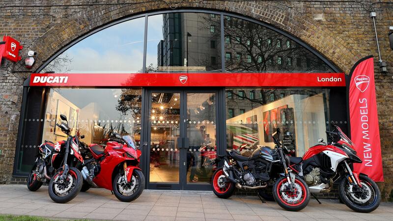 Ducati torna a Londra: la nuova concessionaria &egrave; nel cuore della citt&agrave;