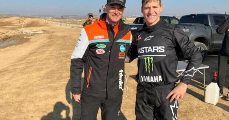 Cross con Stefan Everts per Fabio Quartararo: &ldquo;Mito!&rdquo;