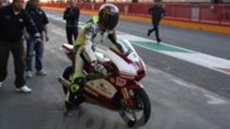 Il Cruciani Racing team impegnato in una sessione di test al Mugello