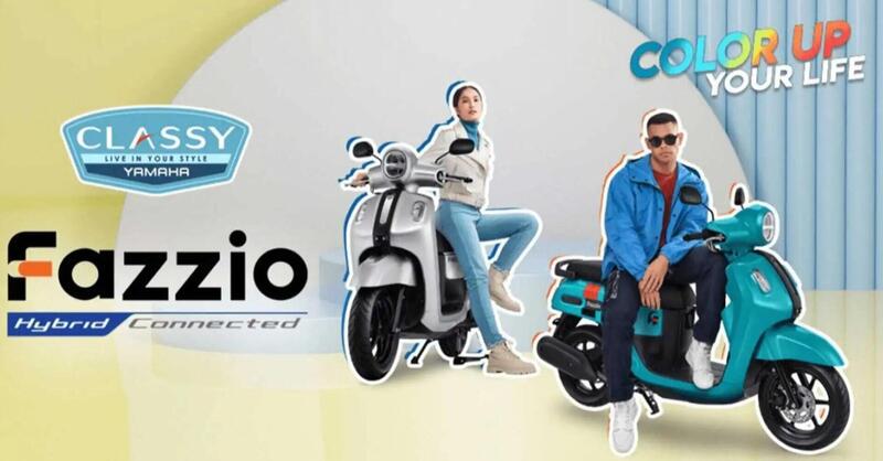 Yamaha presenta Fazzio, scooter ibrido per l&#039;Asia