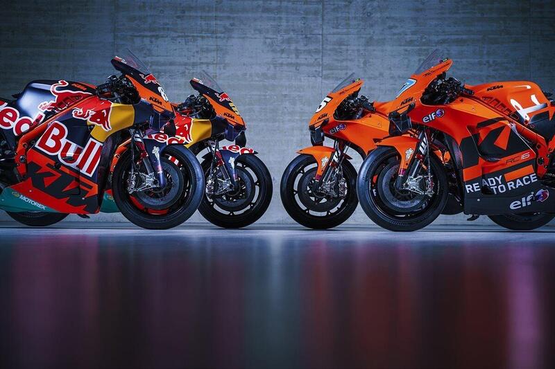 KTM RC16: quattro le MotoGP ufficiali per il 2022 [GALLERY]