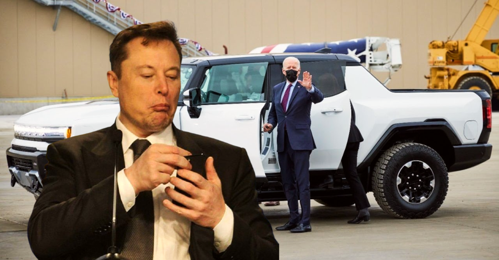 Auto elettriche, Biden snobba ancora Tesla e Musk si scatena: &ldquo;&Egrave; un pupazzo umido&rdquo;