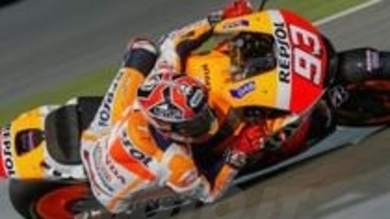 Marquez vince il GP del Qatar. Rossi 2&deg;