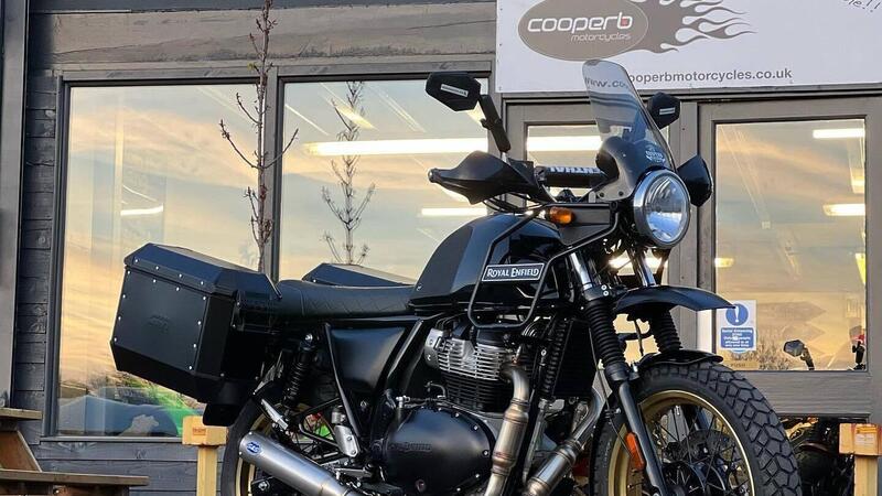 Royal Enfield Interlayan 650: la special di Cooperb Motorcycles