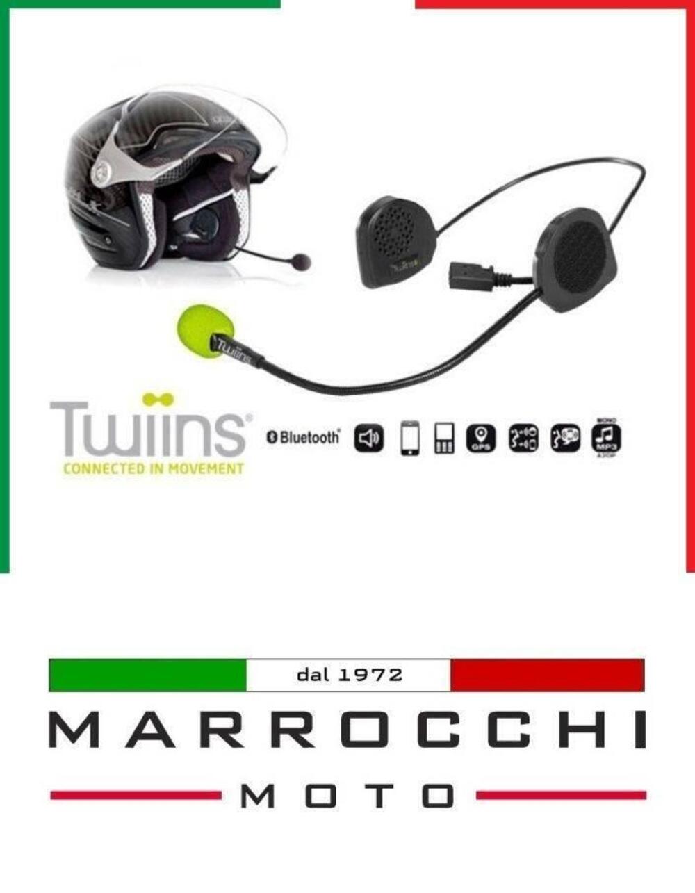 Interfono Bluetooth Singolo TWIINS D2-HSAi/D3 (2)