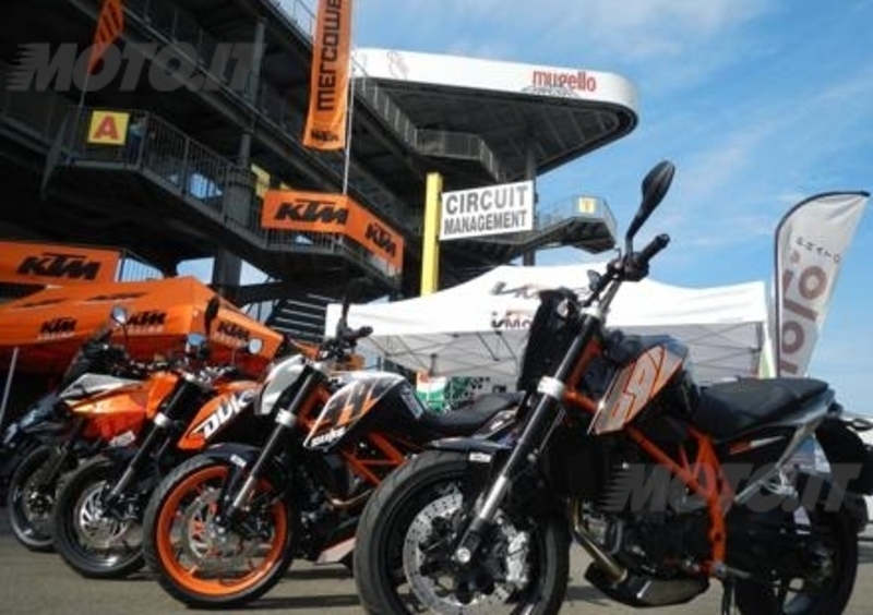 KTM Track&#039;N&#039;Test, al Mugello con passione