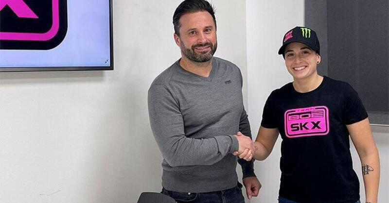 Ana Carrasco in Moto3, prima foto con il team BO&Eacute;