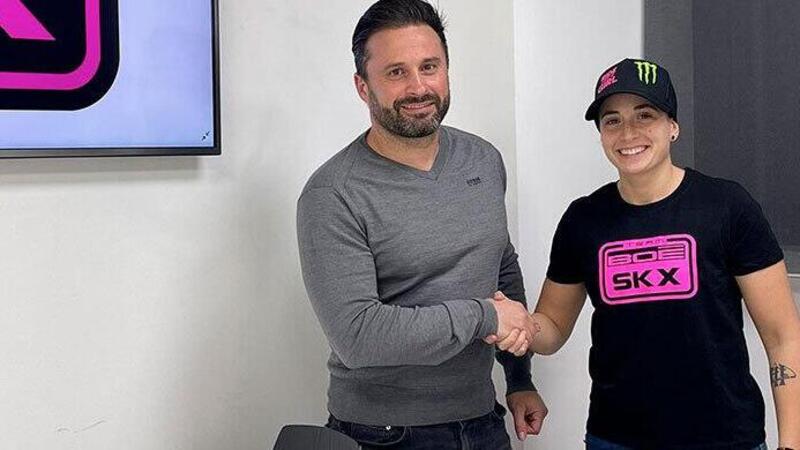 Ana Carrasco in Moto3, prima foto con il team BO&Eacute;